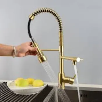 Brass Kitchen Faucet